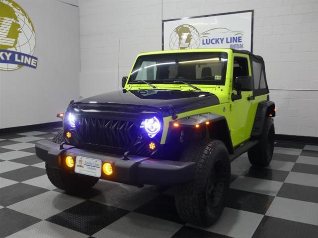 used 2017 Jeep Wrangler car, priced at $18,499