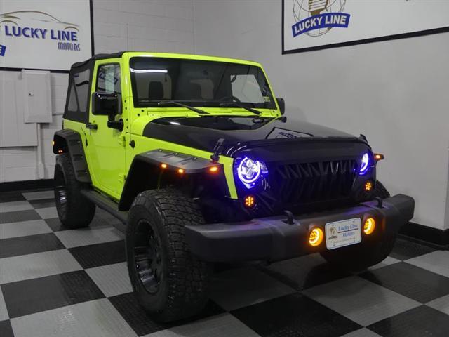 used 2017 Jeep Wrangler car, priced at $18,499