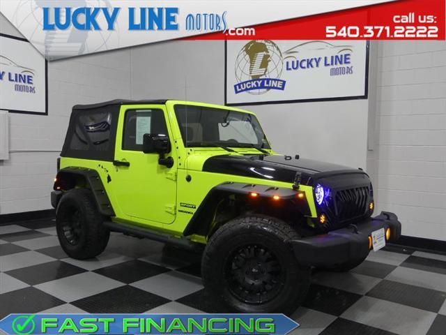 used 2017 Jeep Wrangler car, priced at $18,499