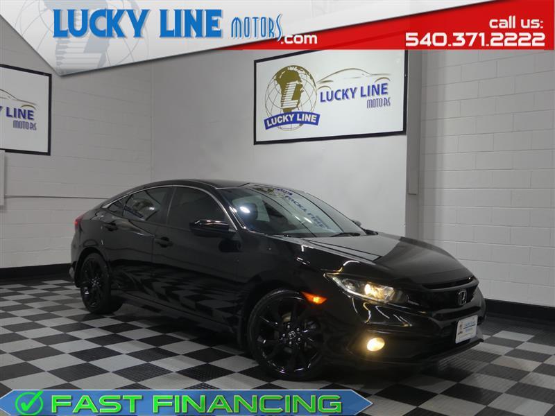 used 2020 Honda Civic car, priced at $19,990