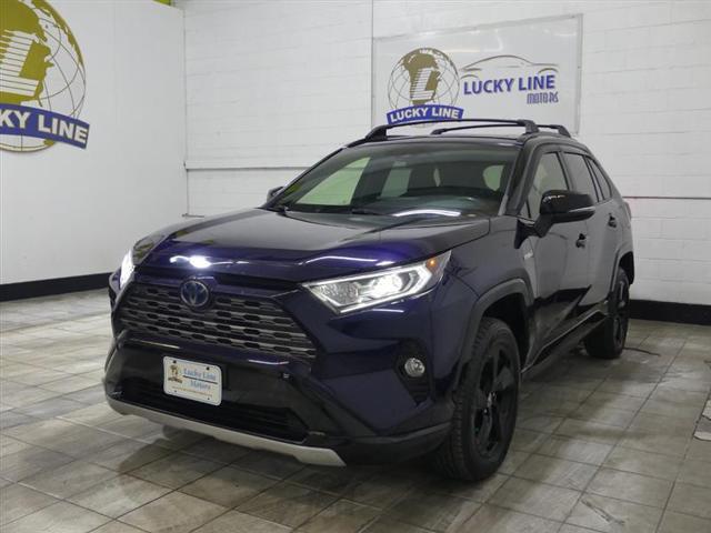 used 2020 Toyota RAV4 Hybrid car, priced at $24,990