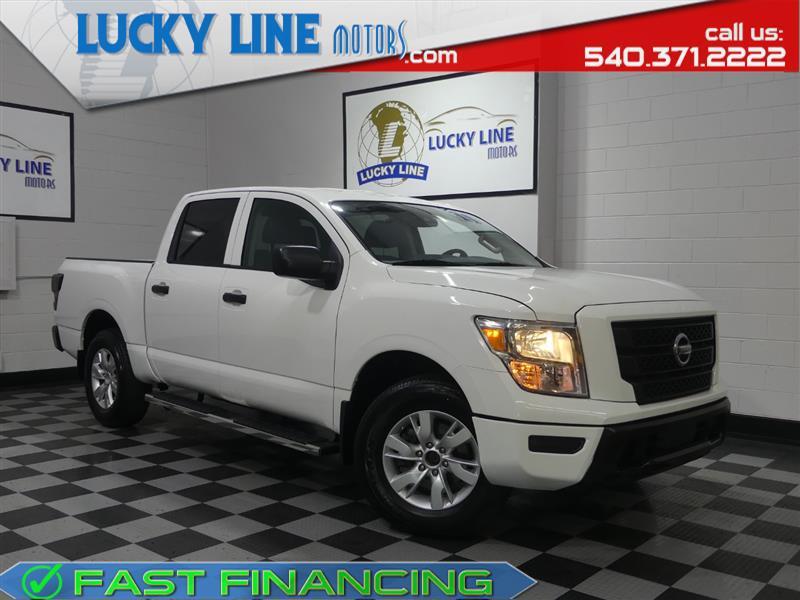 used 2022 Nissan Titan car, priced at $23,990