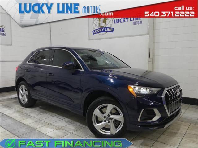 used 2020 Audi Q3 car, priced at $18,499