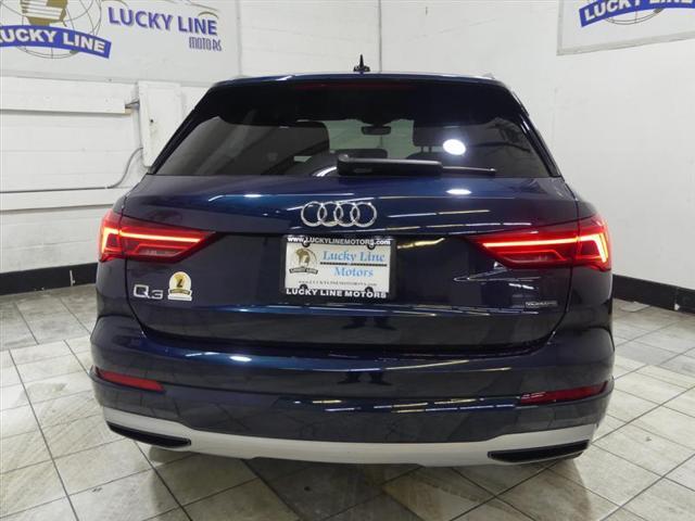 used 2020 Audi Q3 car, priced at $18,499