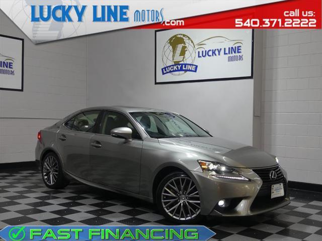 used 2015 Lexus IS 250 car, priced at $17,499
