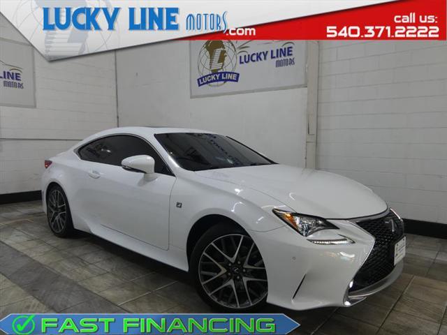 used 2016 Lexus RC 300 car, priced at $21,990