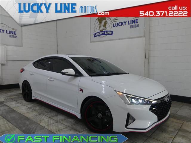 used 2019 Hyundai Elantra car, priced at $13,499