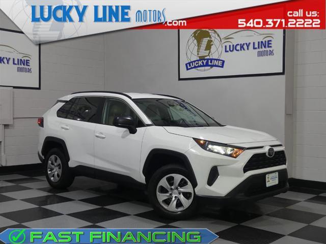 used 2021 Toyota RAV4 car, priced at $20,499