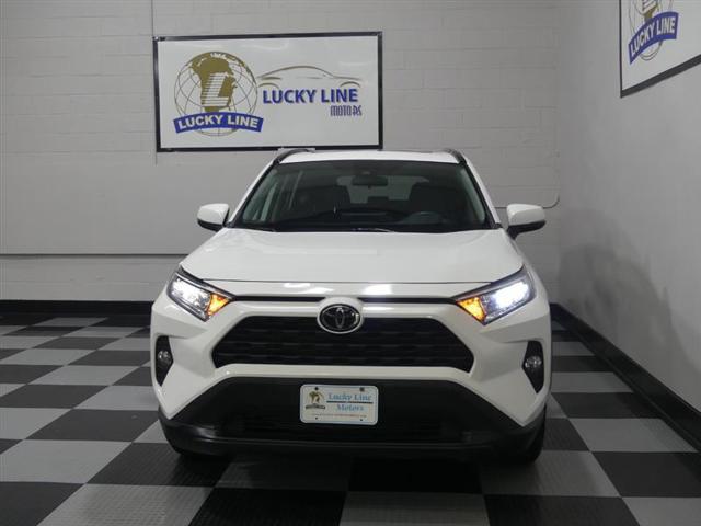 used 2020 Toyota RAV4 car, priced at $27,499