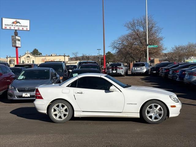 used 2001 Mercedes-Benz SLK-Class car, priced at $5,999