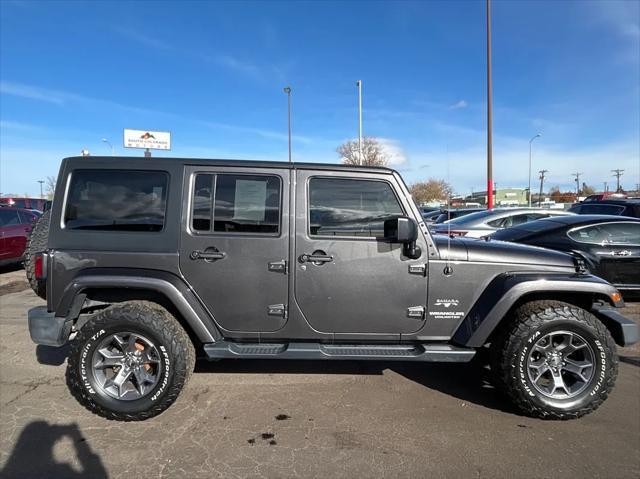 used 2017 Jeep Wrangler Unlimited car, priced at $23,994