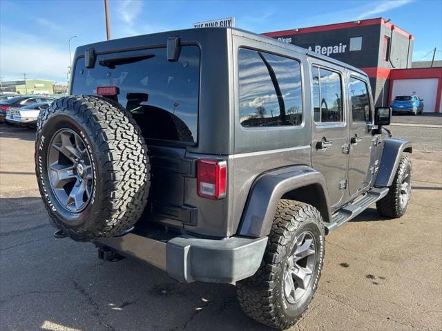 used 2017 Jeep Wrangler Unlimited car, priced at $23,994