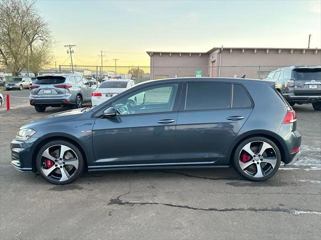 used 2019 Volkswagen Golf GTI car, priced at $22,499