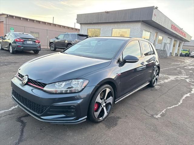 used 2019 Volkswagen Golf GTI car, priced at $22,499