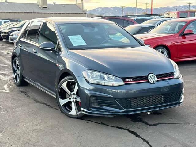 used 2019 Volkswagen Golf GTI car, priced at $22,499