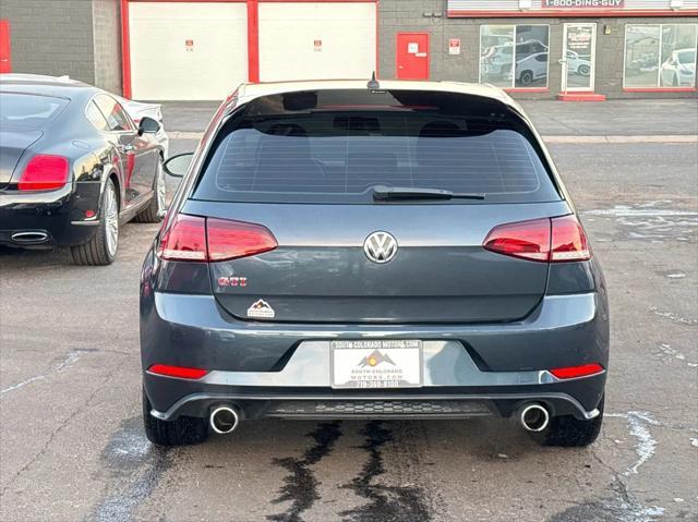 used 2019 Volkswagen Golf GTI car, priced at $22,499