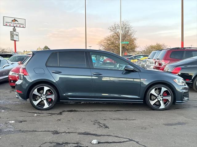 used 2019 Volkswagen Golf GTI car, priced at $22,499