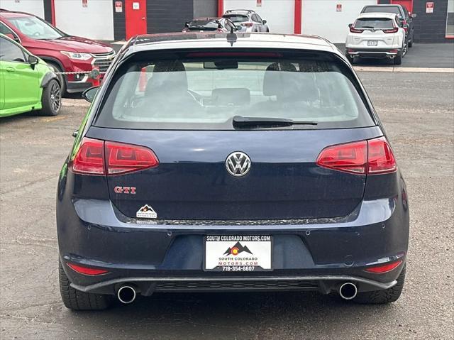 used 2016 Volkswagen Golf GTI car, priced at $15,992