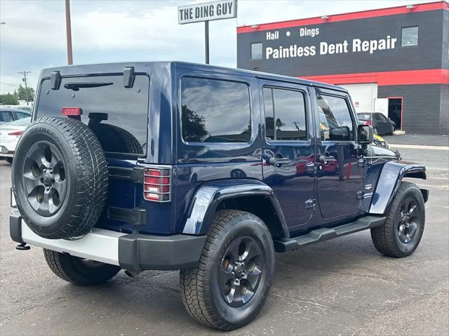 used 2013 Jeep Wrangler Unlimited car, priced at $16,599