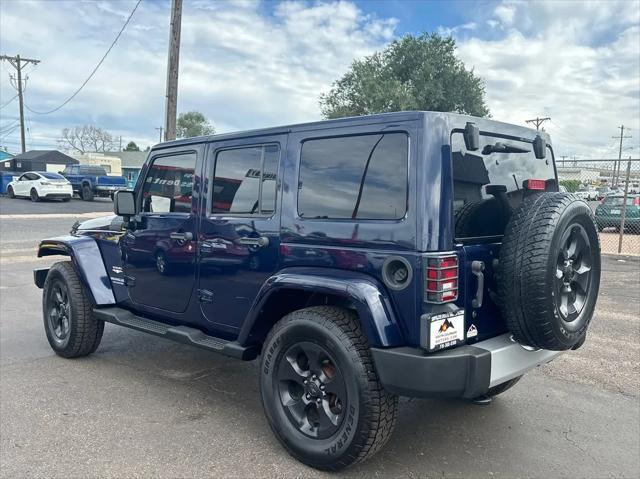 used 2013 Jeep Wrangler Unlimited car, priced at $16,599