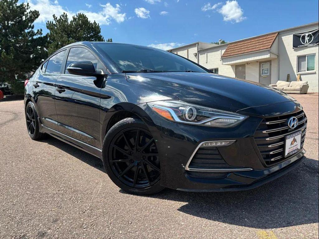 used 2018 Hyundai Elantra car, priced at $12,492