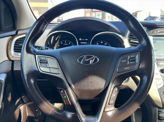 used 2017 Hyundai Santa Fe car, priced at $18,493