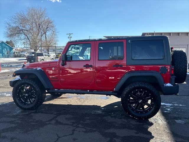 used 2016 Jeep Wrangler Unlimited car, priced at $21,995