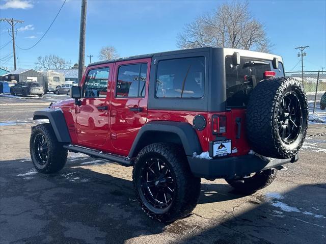 used 2016 Jeep Wrangler Unlimited car, priced at $21,995