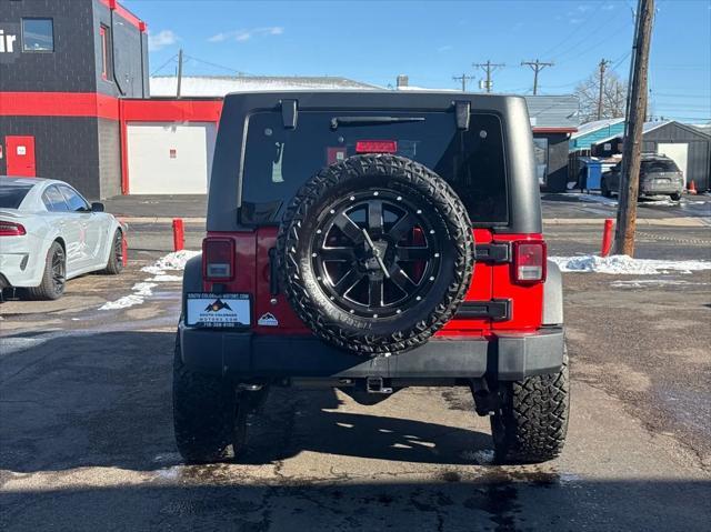 used 2016 Jeep Wrangler Unlimited car, priced at $21,995