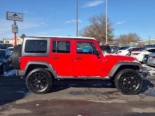 used 2016 Jeep Wrangler Unlimited car, priced at $21,995