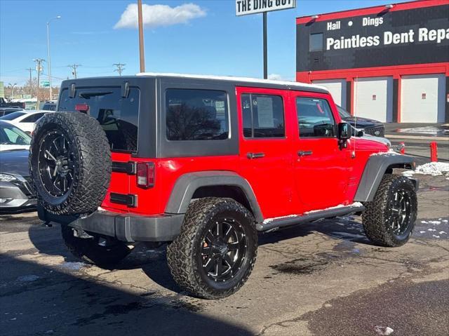 used 2016 Jeep Wrangler Unlimited car, priced at $21,995