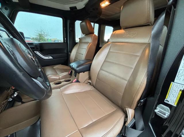 used 2012 Jeep Wrangler Unlimited car, priced at $16,992