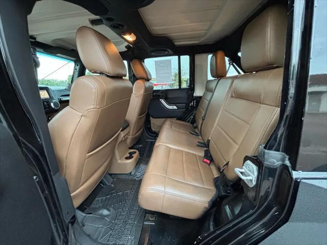 used 2012 Jeep Wrangler Unlimited car, priced at $16,992