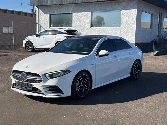 used 2020 Mercedes-Benz AMG A 35 car, priced at $26,994