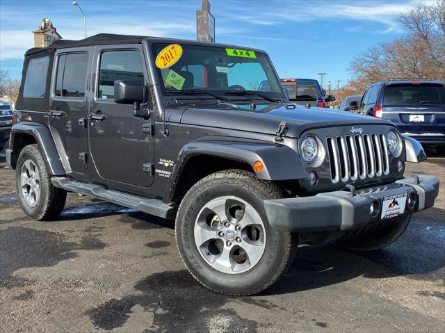 used 2017 Jeep Wrangler Unlimited car, priced at $25,499