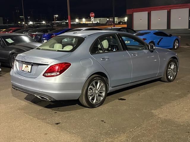 used 2015 Mercedes-Benz C-Class car, priced at $14,599