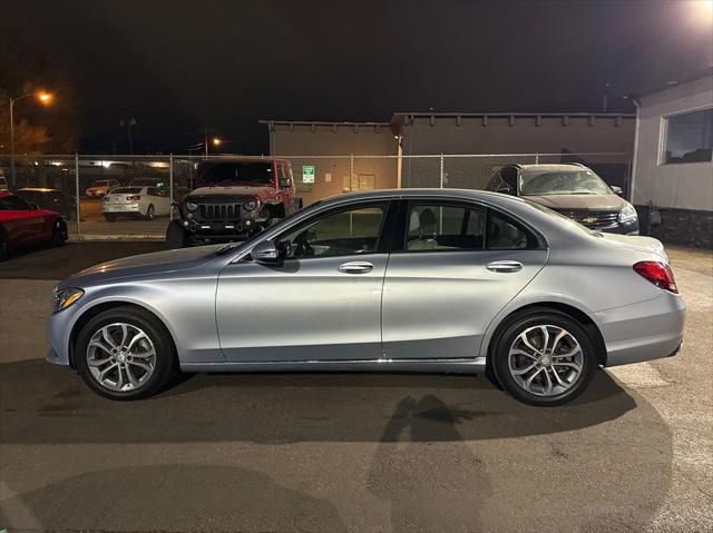 used 2015 Mercedes-Benz C-Class car, priced at $14,599