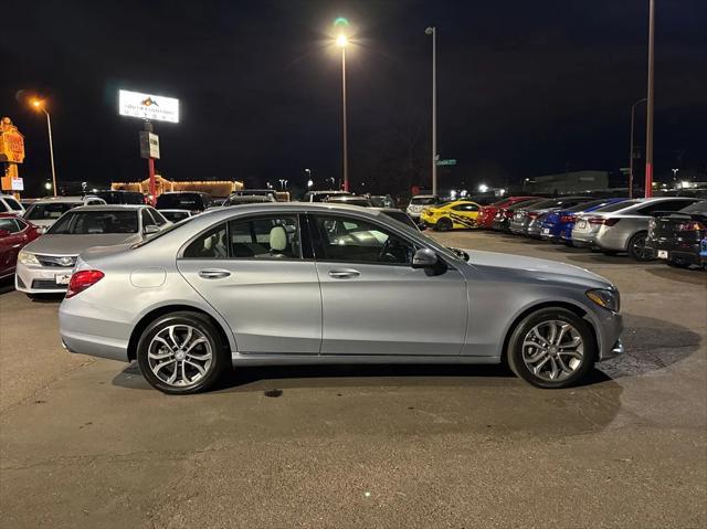 used 2015 Mercedes-Benz C-Class car, priced at $14,599