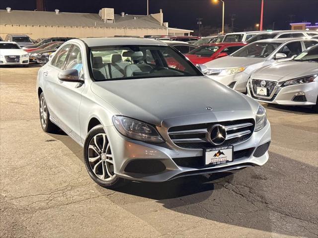 used 2015 Mercedes-Benz C-Class car, priced at $14,599