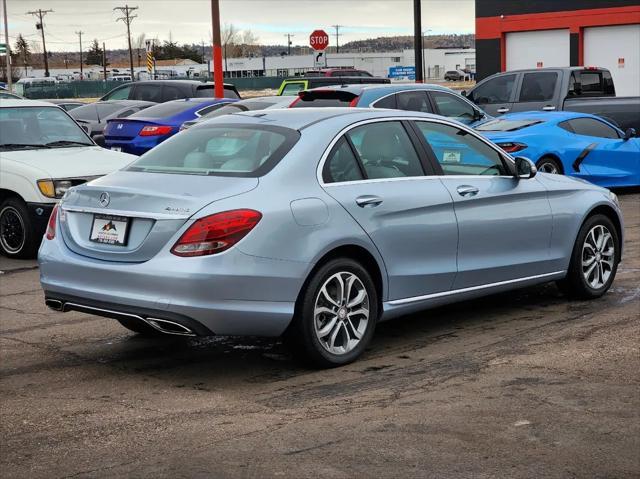 used 2015 Mercedes-Benz C-Class car, priced at $13,992