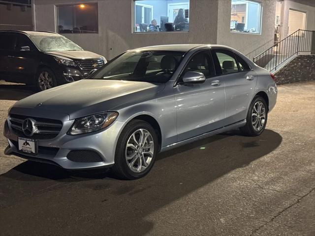 used 2015 Mercedes-Benz C-Class car, priced at $14,599