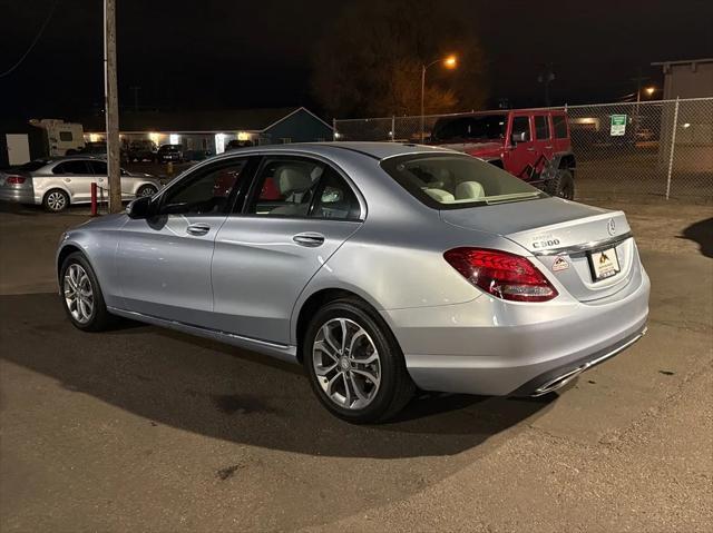 used 2015 Mercedes-Benz C-Class car, priced at $14,599