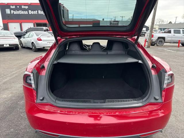 used 2014 Tesla Model S car, priced at $18,999