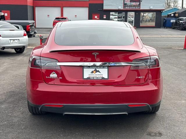 used 2014 Tesla Model S car, priced at $18,999