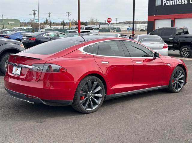 used 2014 Tesla Model S car, priced at $18,999