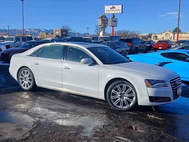 used 2014 Audi A8 car, priced at $16,695