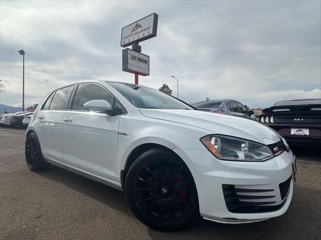 used 2015 Volkswagen Golf GTI car, priced at $16,292