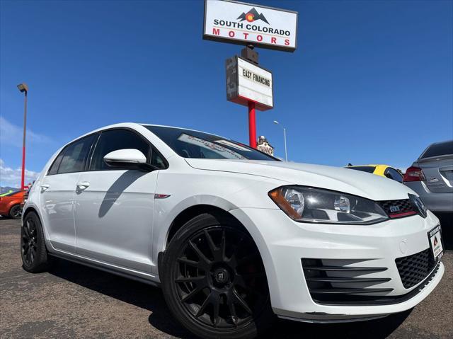 used 2015 Volkswagen Golf GTI car, priced at $15,292