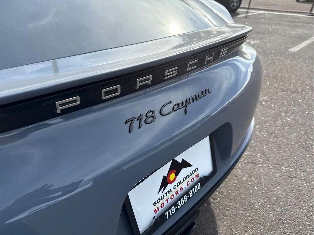 used 2024 Porsche 718 Cayman car, priced at $76,497