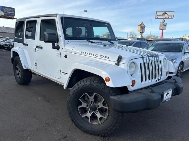 used 2012 Jeep Wrangler Unlimited car, priced at $17,996